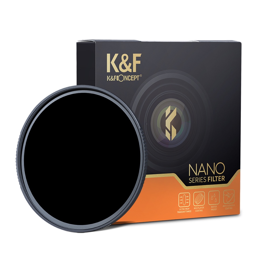 Bộ Lọc ND1000 HD 37 / 40.5 / 43 / 46 / 49 / 52 / 55 / 58 / 62 / 67 / 72 / 77 / 82mm Chống Trầy Xước