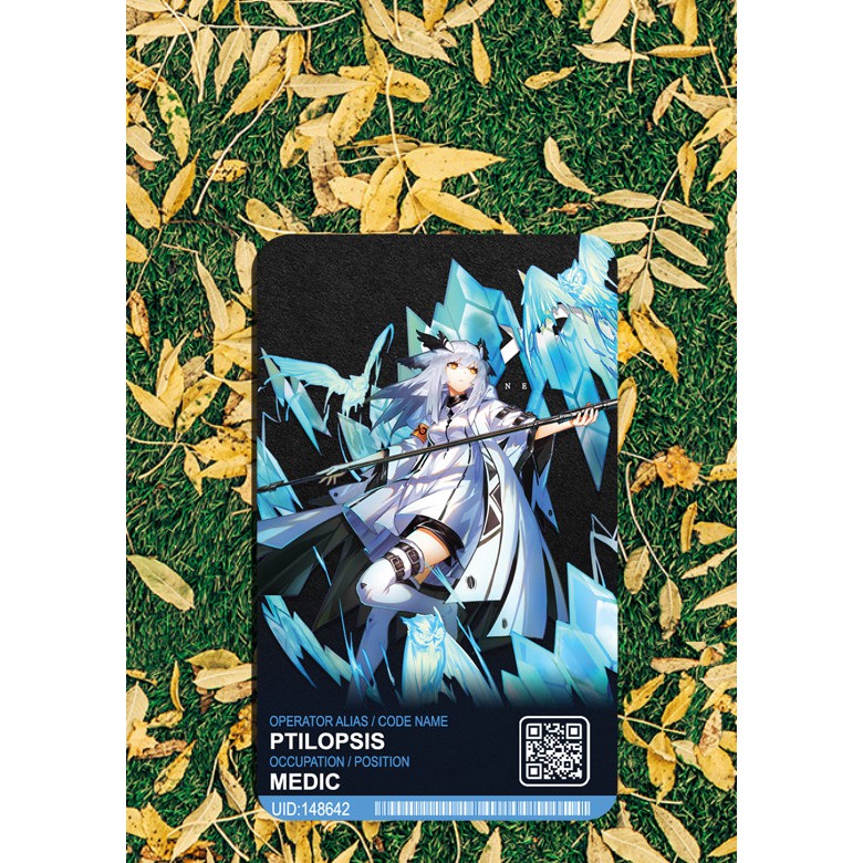 Thẻ bài custom card Arknights - Arknight để sưu tầm tự chọn Ptilopsis V2