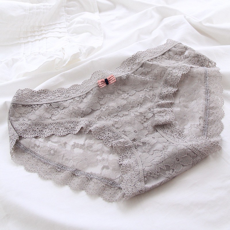 Quần Lót Ren ❤️FREESHIP❤️ Quần Lót Ren Nữ xuyên thấu sexy viền tầng điệu đà tôn dáng A386