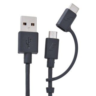 Cáp 2 in 1 Type-C và Micro-USB Energizer C11UBX2CFBK4