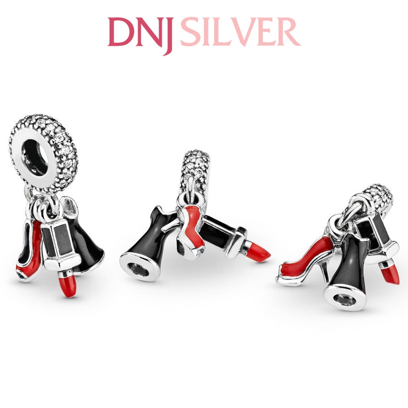 Charm bạc 925 cao cấp, hàng chuẩn bạc - Charm Glamour Trio Dangle thích hợp để mix vòng tay charm - DN315