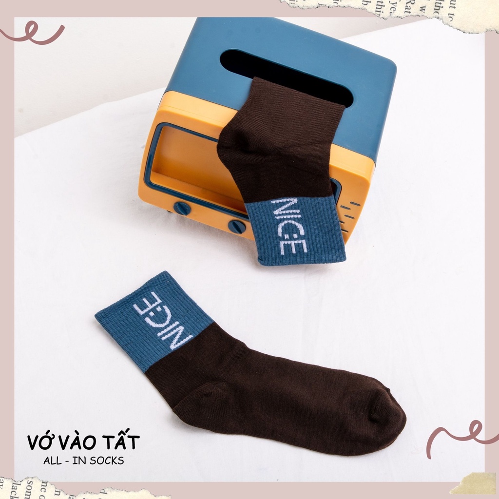 TÂT VỚ NỮ CỔ CAO NICE 2 MÀU