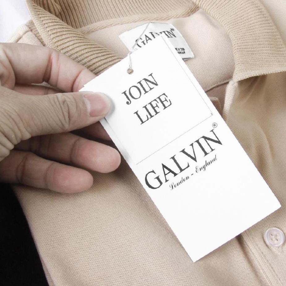 áo Polo nam Galvin vải cá sấu Cotton co giãn cao cấp dệt bo lưới chuẩn form cổ bẻ tay ngắn 25 - Leo Vatino E4 | BigBuy360 - bigbuy360.vn