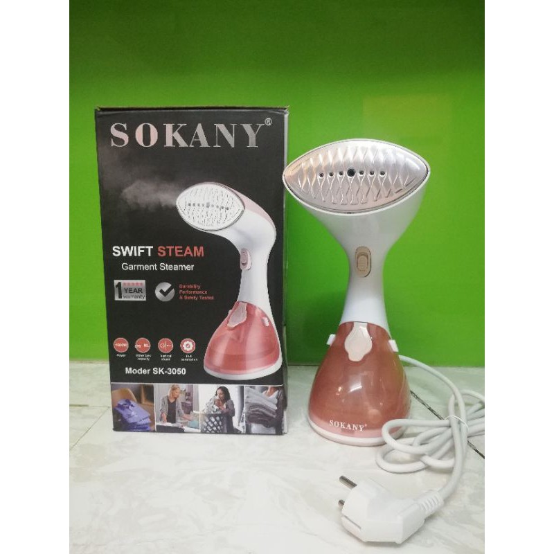 Bàn ủi hơi nước Sokany SK 3060 - Bàn là hơi nước du lịch chính hãng sonaky phun sương tiện lợi - Bàn ủi hơi nước gấp gọn