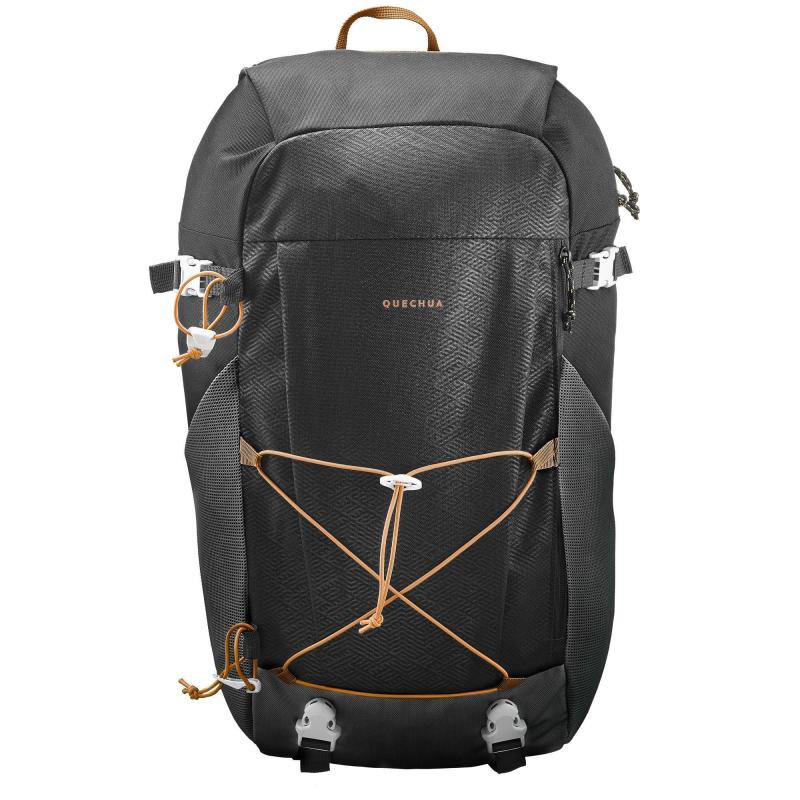 Quechua Ba Lô Thể Thao Arpenaz 30l Bằng Sợi Carbon Màu Đen