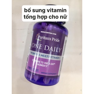 One Daily Women's Multivitamin Puritan's Pride 100v