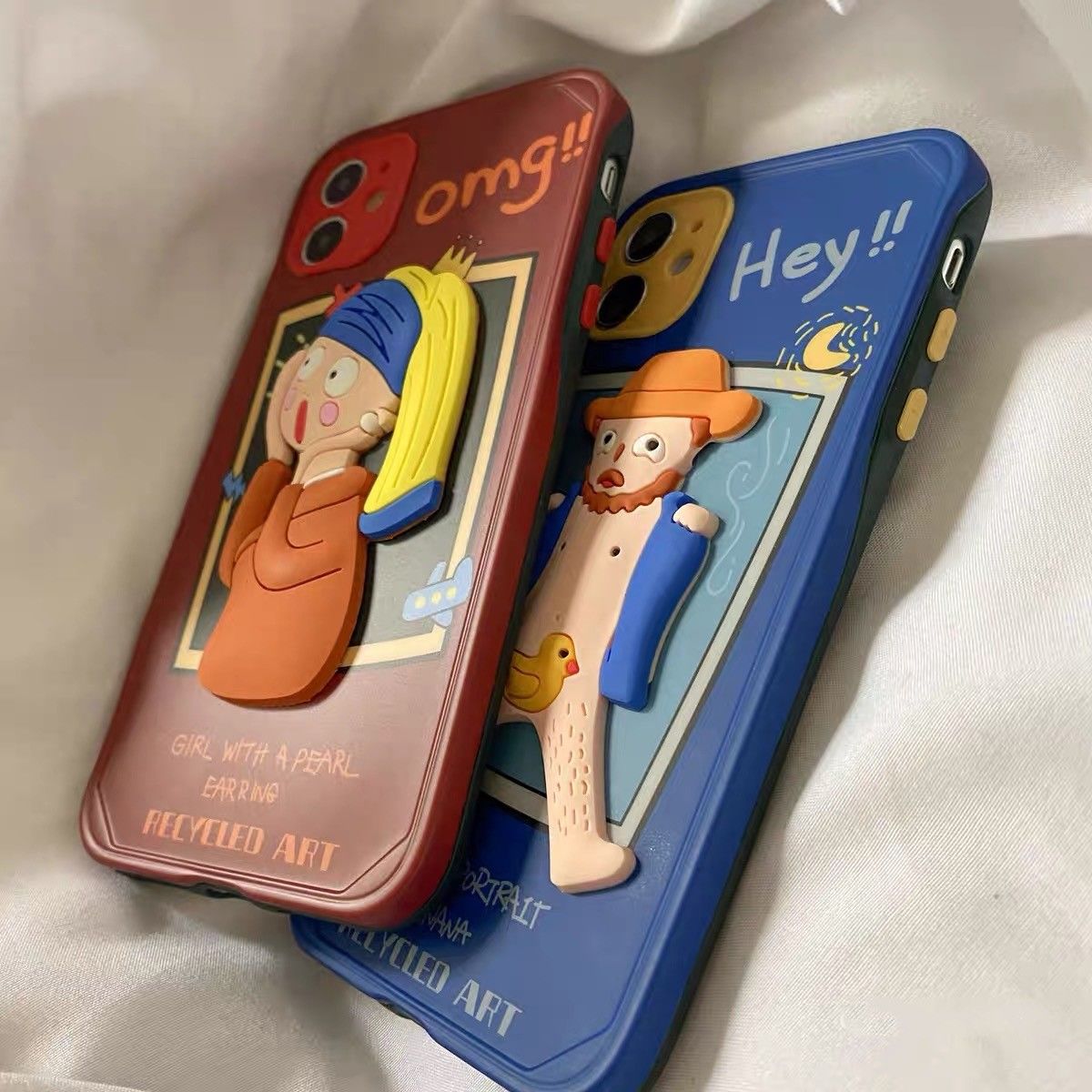 Ốp điện thoại in họa tiết nổi vui nhộn cho 12promax Apple 11 iPhone ex / XS / XR 7p / 8plus | BigBuy360 - bigbuy360.vn