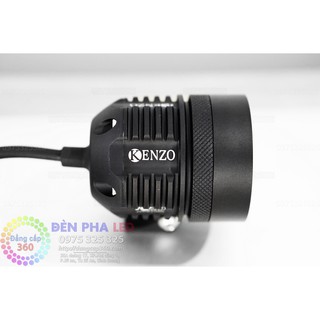 .Kenzo  KZ40 2019 NEW - Đèn trợ sáng cao cấp KZ40 chip LED mơi tặng kèm lens vàng - L4 L4x xml2 xpl