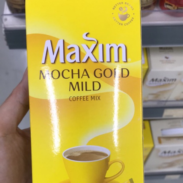 Cà Phê Hòa Tan Maxim Mocha Gold  Hộp 12 X 20G