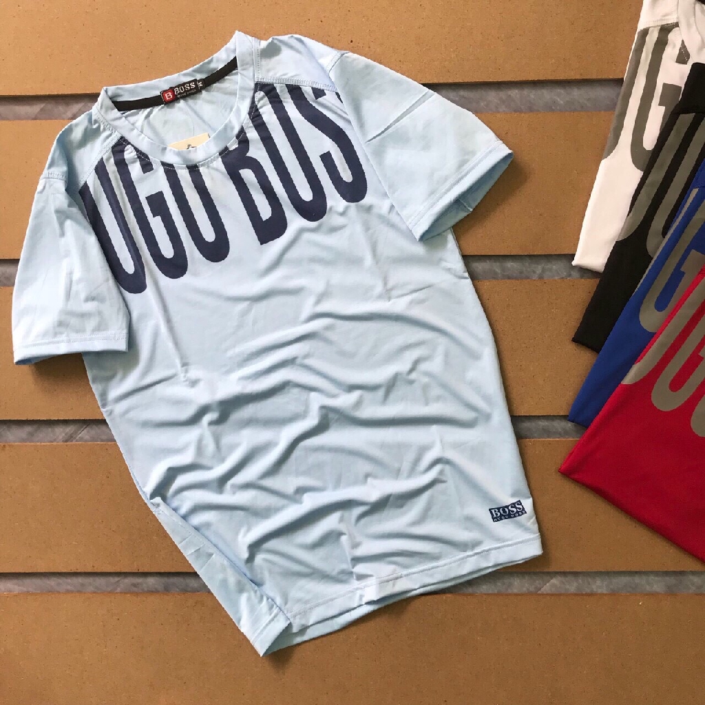 ÁO THUN NAM THỂ THAO CỔ TRÒN IN CHỮ VẢI MÁT LẠNH ĐA DẠNG MÀU SẮC - LZ FASHION - PS056 | BigBuy360 - bigbuy360.vn