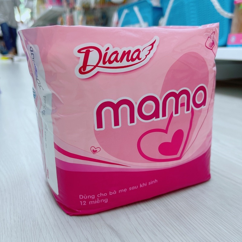 Bỉm Mama Diana 12 Miếng