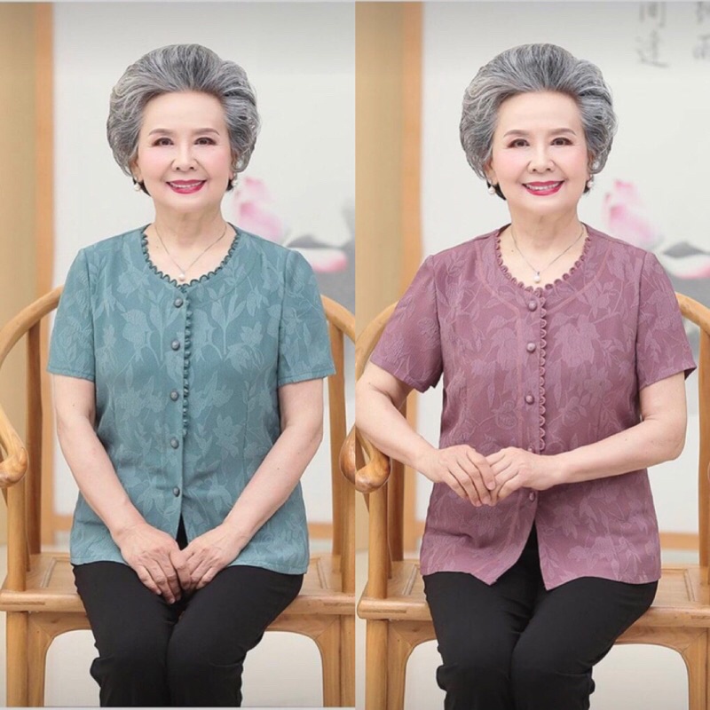 Bộ quần áo cho mẹ, cho bà nhã nhặn