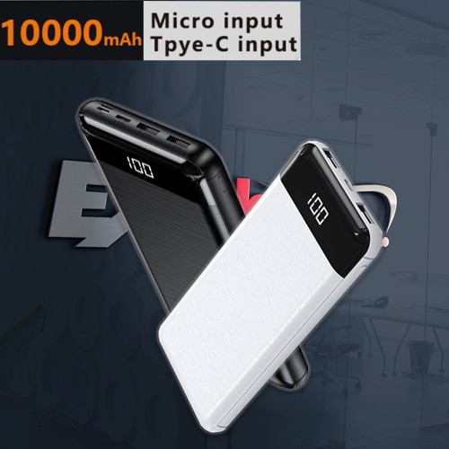 Sạc dự phòng Bison 10.000 mAh (USB, Micro, TypeC)