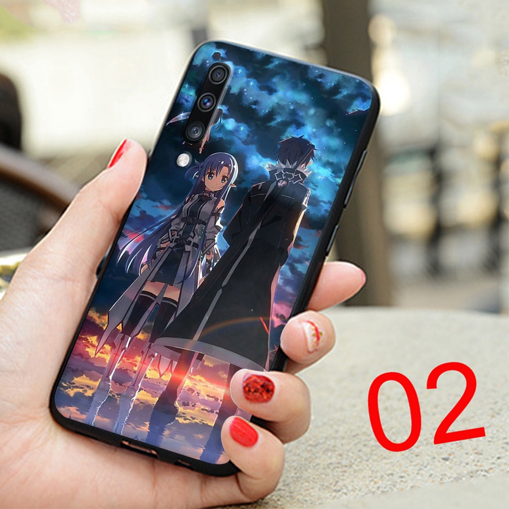 Ốp điện thoại silicon mềm hình anime Sword Art Online cho Oppo A1K a5 a9 2020 Reno 2F 2Z 3 Pro 10X Z NO100