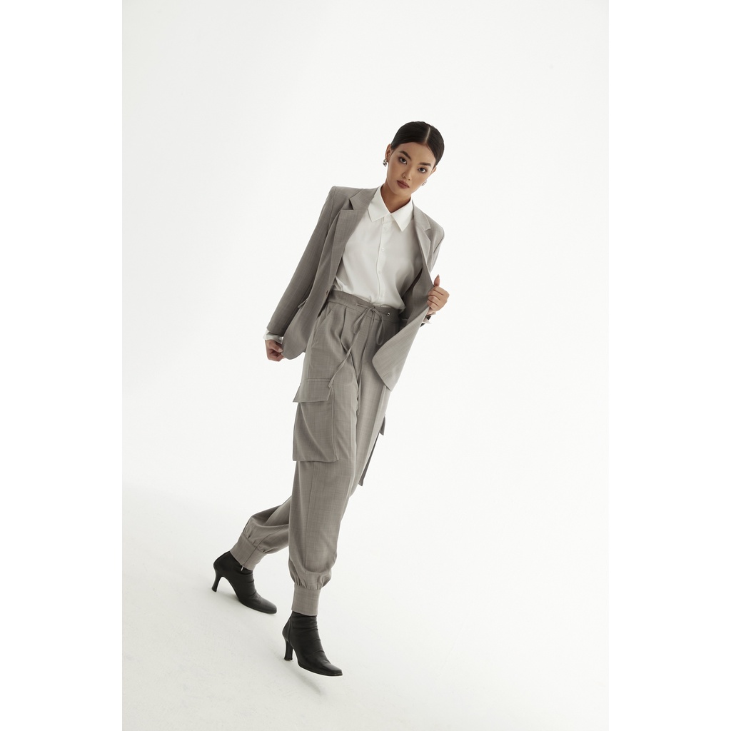 Set Áo Vest Và Quần Cargo Xám SUNNY0215 | BigBuy360 - bigbuy360.vn