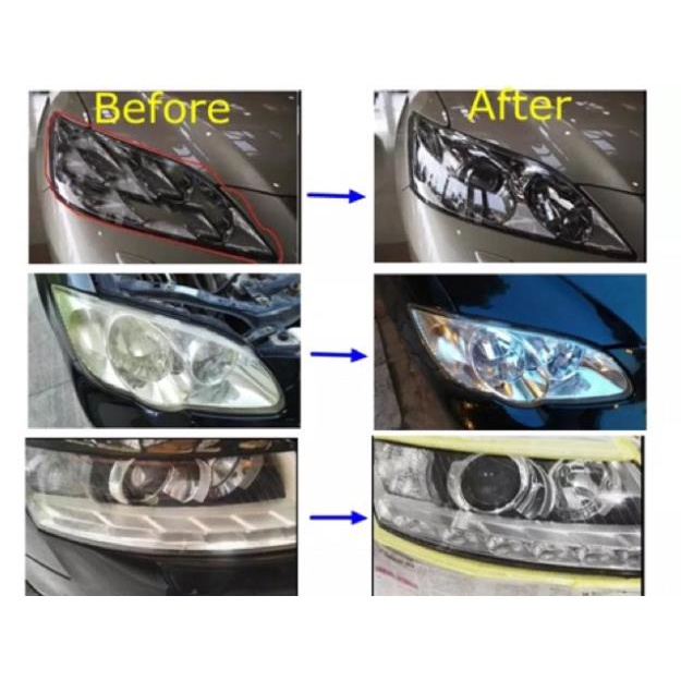 Bộ Nano Phục Hồi Làm Sáng Choá Pha Đèn Ô Tô Xe Máy Cao Cấp Hàng Có Sẵn