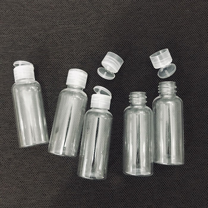 chai nhựa nắp bật 50ml, 100ml