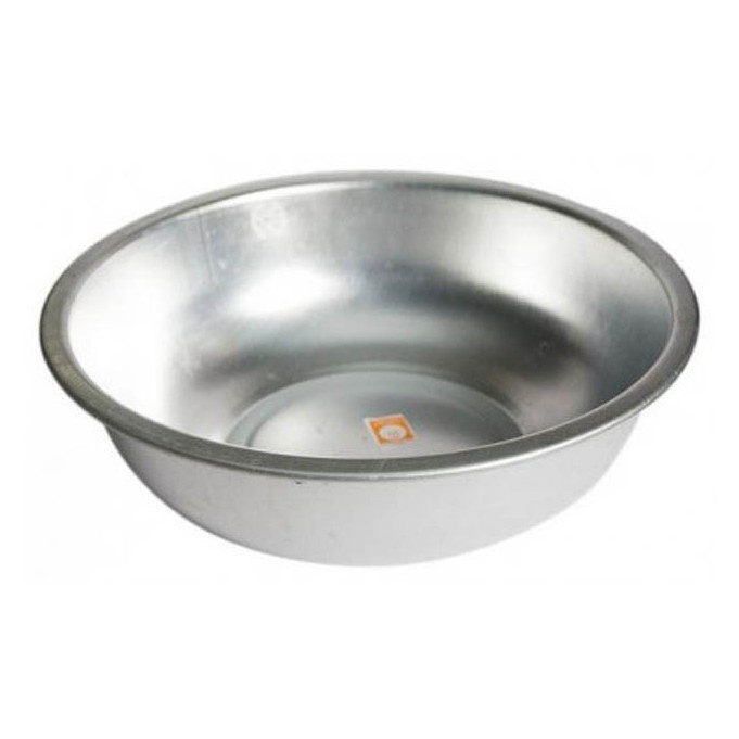 Chậu nhôm tinh khiết dùng tắm cho bé, giặt đồ loại phi 60cm, cao 18cm, nặng 1.5kg siêu bền, chông va đập