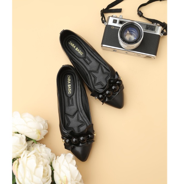 Giày búp bê đính hạt siêu sang chảnh BB2 | BigBuy360 - bigbuy360.vn