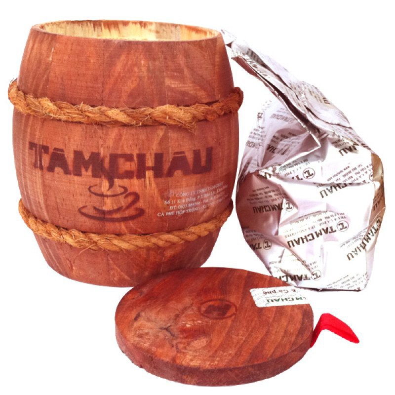 [5 HỘP] CÀ PHÊ TÂM CHÂU HÌNH TRỐNG