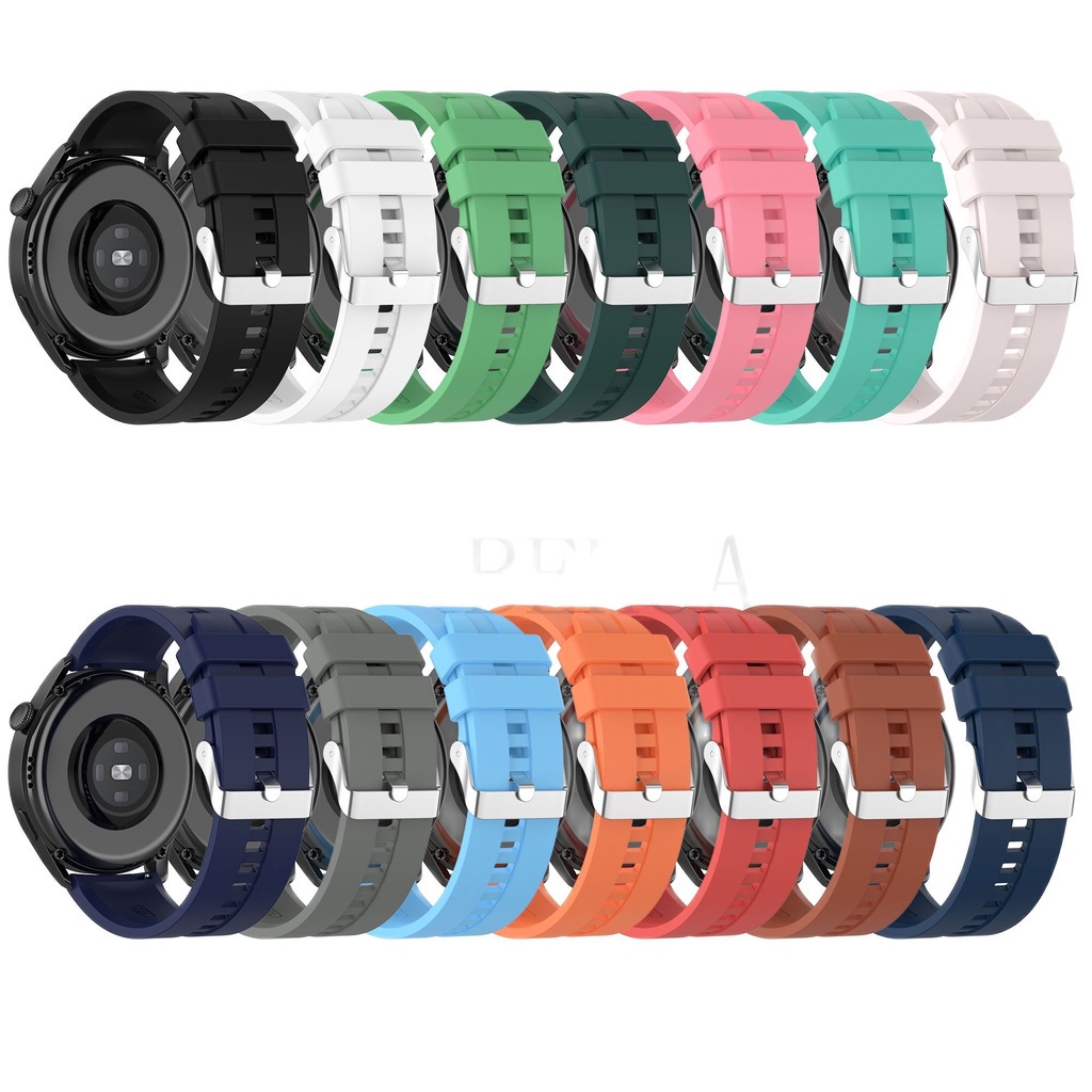Dây Đeo Đồng Hồ Thông Minh 22mm Bằng Silicon Cho Huawei Watch Gt 2 Pro / Gt 2 46mm Huawei Honor Magic Watch 2 46mm