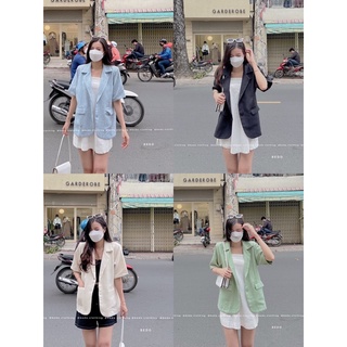 ÁO BLAZER DẠ TWEED