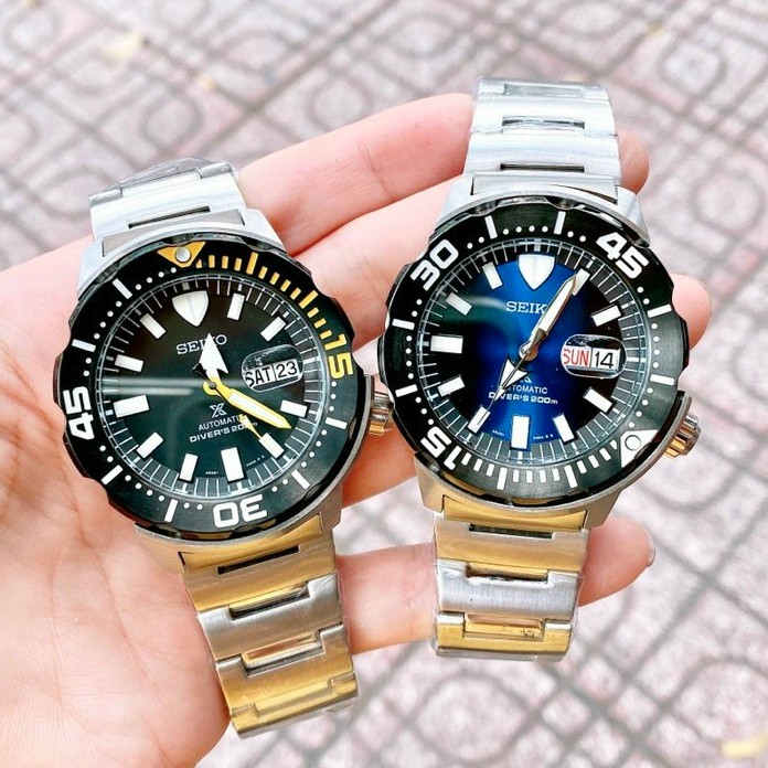 ĐỒNG HỒ SEIKO PROSPEX MONSTER SRPD25K1 , DÂY THÉP , SIZE 43MM , AUTOMATIC