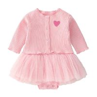 Bộ bé gái - Set váy áo khoác