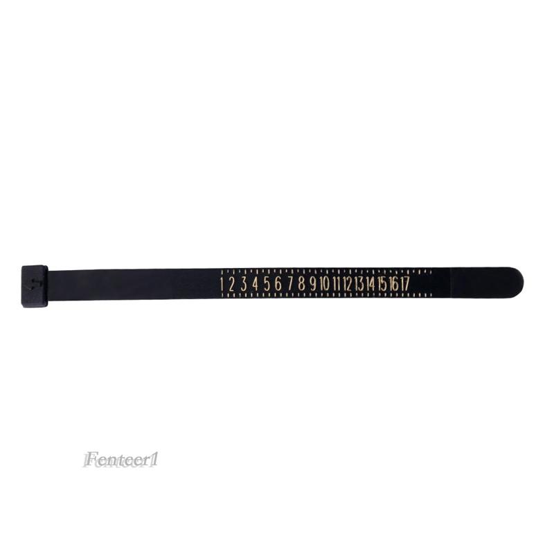 [Fenteer1] Dụng Cụ Đo Kích Cỡ Nhẫn 1-17 USA Cho Nam Và Nữ