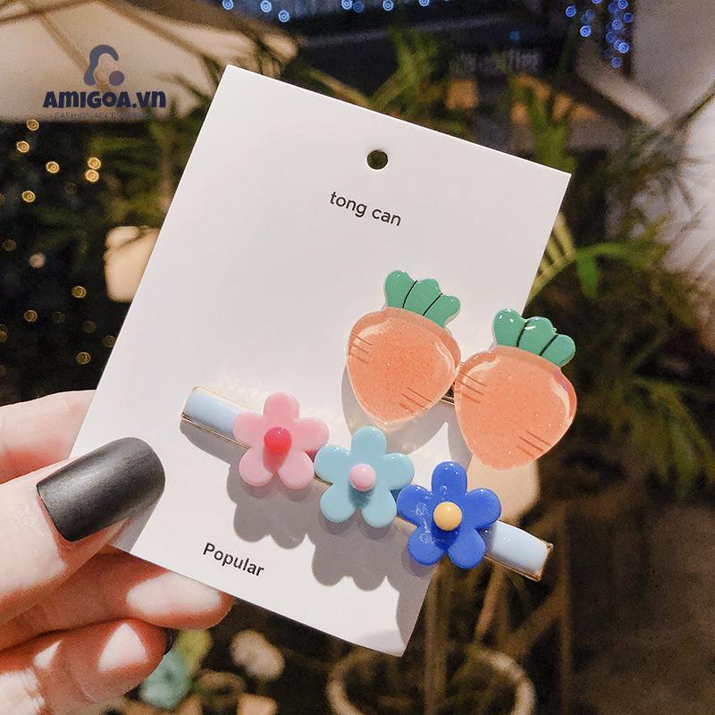 【amigoa.vn】 Bộ Kẹp Tóc Hai Mảnh