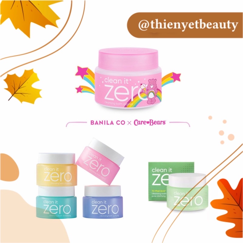 Sáp tẩy trang zero banila dành cho mọi loại da