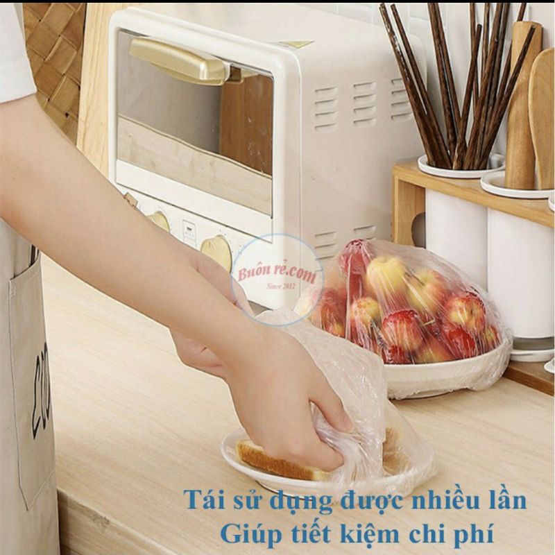 Bọc thực phẩm đa năng gấu túi 100 cái - bao nhanh và tiện