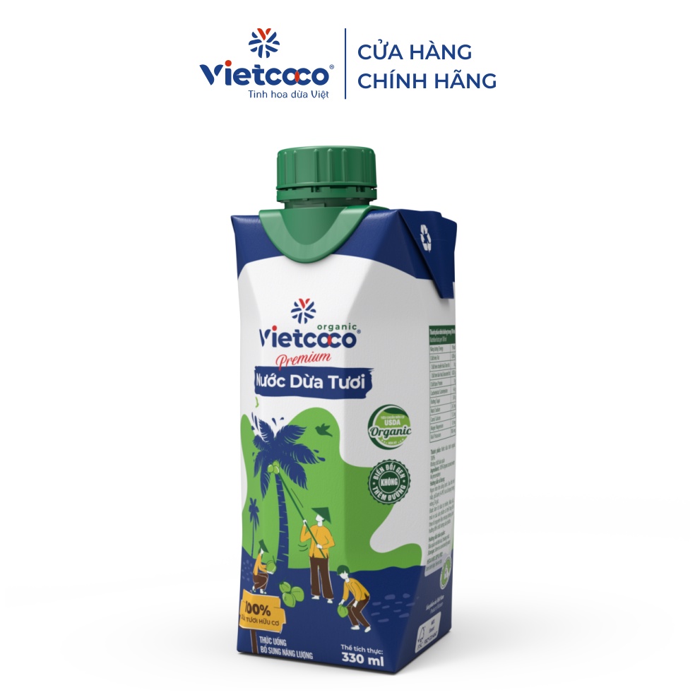 Nước dừa tươi Vietcoco 330ml