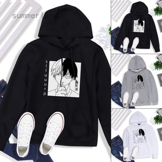 SALE- Áo hoodie hóa trang nhân vật shoto todoroki trong anime My Hero Academia thời trang unisex - áo siêu chất