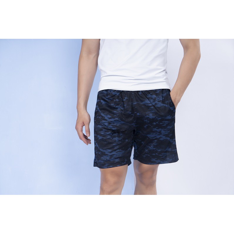 Quần Short Nam Livan Sport Màu Loang Cạp Chun Xẻ Sườn | BigBuy360 - bigbuy360.vn