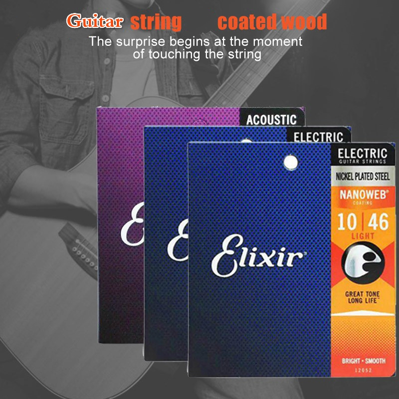 Dây đàn guitar tông trong trẻo thương hiệu Elixir