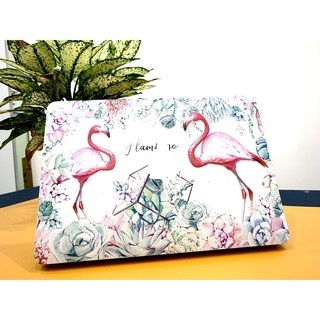 [Mã SKAMSALE0123 giảm 10% đơn 200k] Case ,Ốp Macbook In Hình Hồng Hạc (tặng kèm nút chống bụi + chống gãy dây sạc)