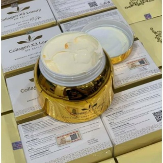 Kem body luxury x3 collagen 99%, kem body x3 đông
