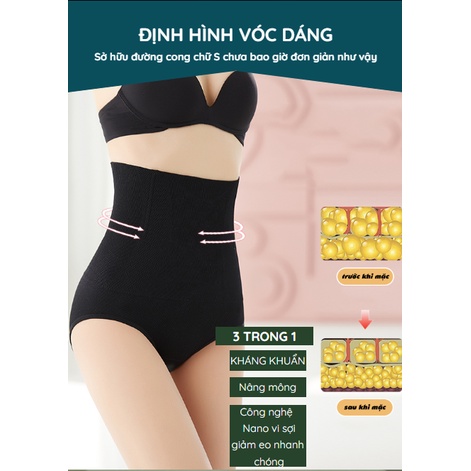 Quần lót xóa mỡ bụng, nâng mông, giảm eo tạo dáng