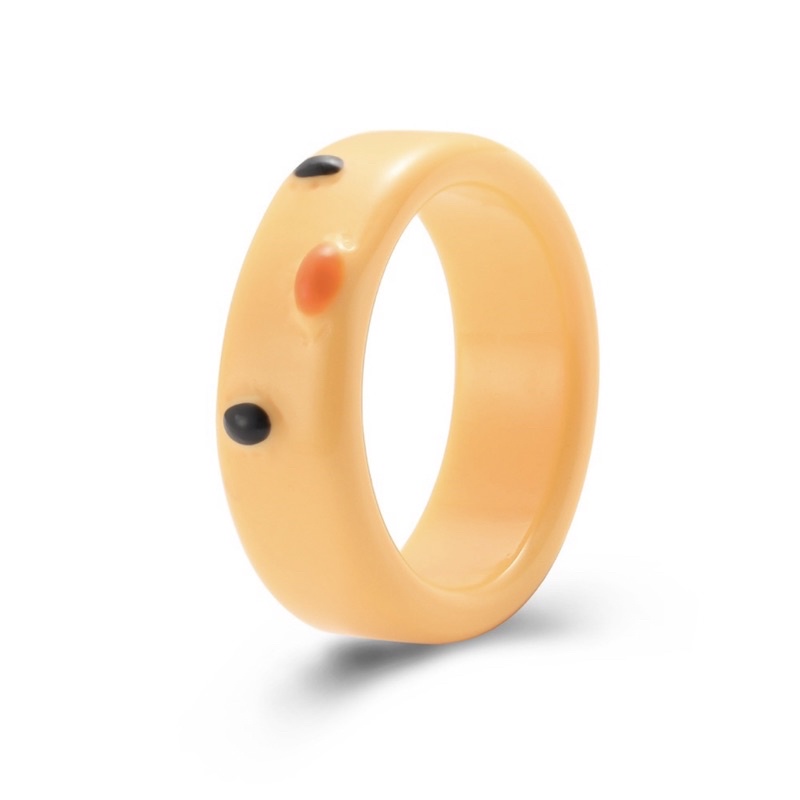 Nhẫn Nhựa Acrylic Gà Con Đáng Yêu