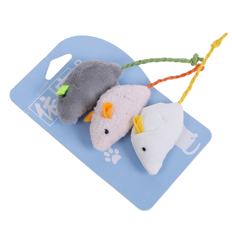 Hl Set 3 Đồ Chơi Cho Mèo Giả