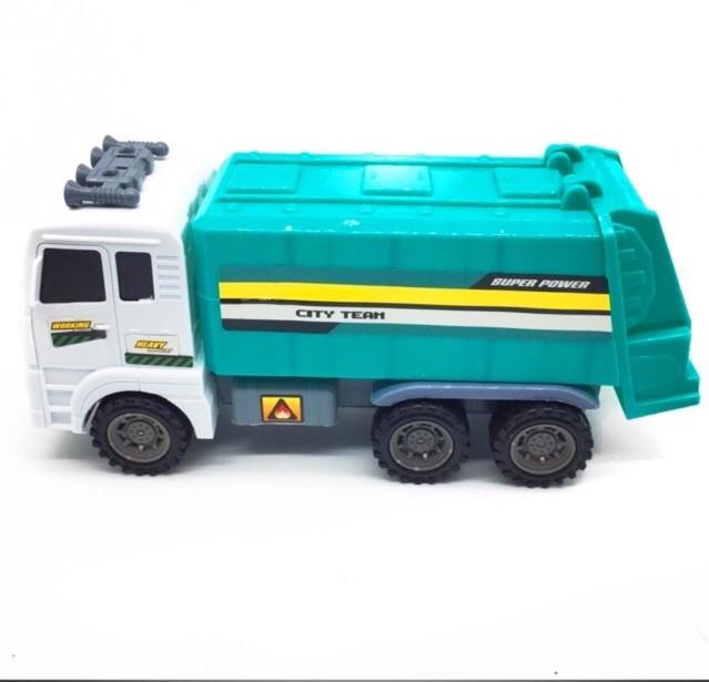 Xe Đồ Chơi Chở Rác Dọn Dẹp