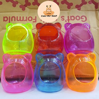 Nhà ngủ mèo mica màu trong suốt cho Hamster