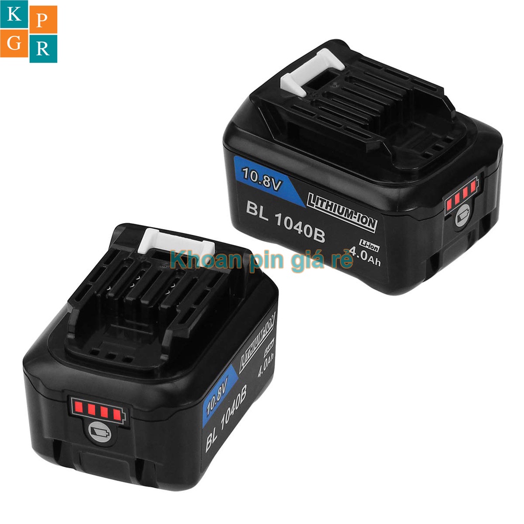 KPGR Pin makita 12V max Li-ion nhận sạc zin