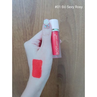 son kem lì kháng nước dưỡng môi Rosy chính hãng