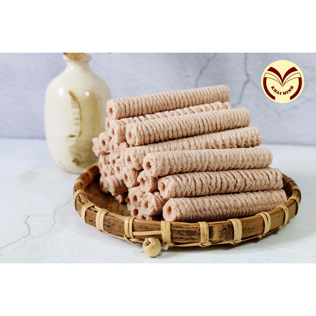 BÁNH ỐNG GẠO LỨT - 100 GR - THỰC DƯỠNG KHAI MINH