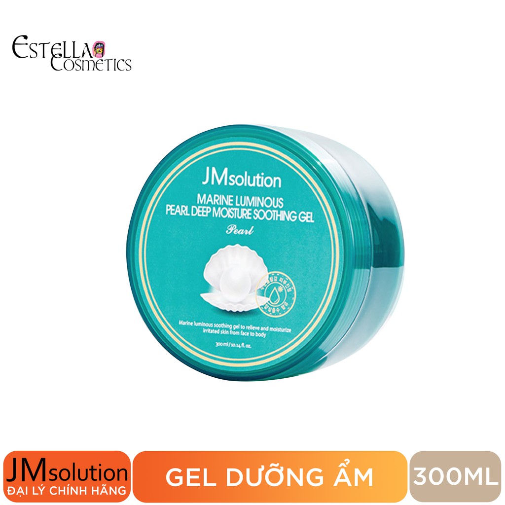 Gel Dưỡng Ẩm Ngọc Trai JMSolution Marine Luminous Pearl Deep Moisture Soothing Gel 300ml