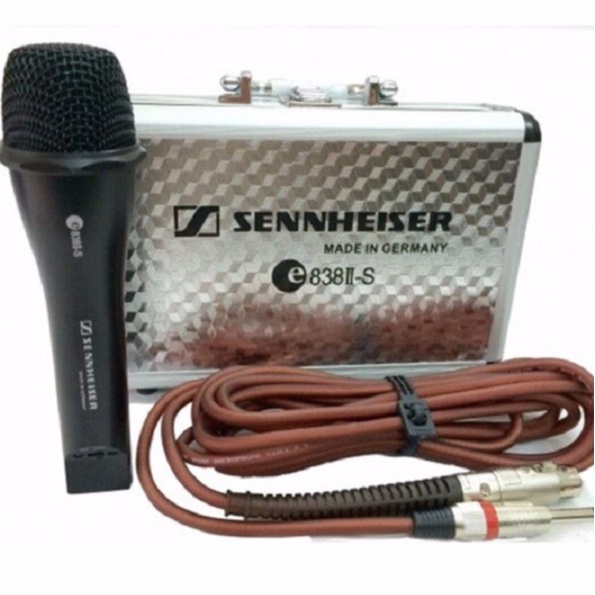 Micro karaoke sennheiser 838 II cao cấp dùng trong gia đình và hội trường - MIC Hát KARAOKE 838 TỐT
