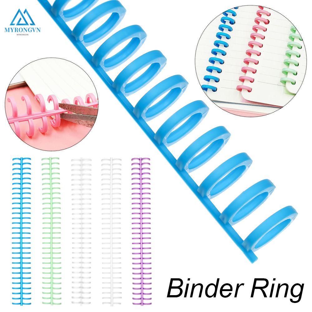 Còng sổ tay 30 lỗ khổ A4 A5 B5 bằng nhựa nhiều màu sắc