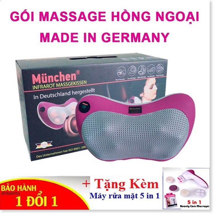 Gối Massage Hồng Ngoại München Nhập Khẩu Đức